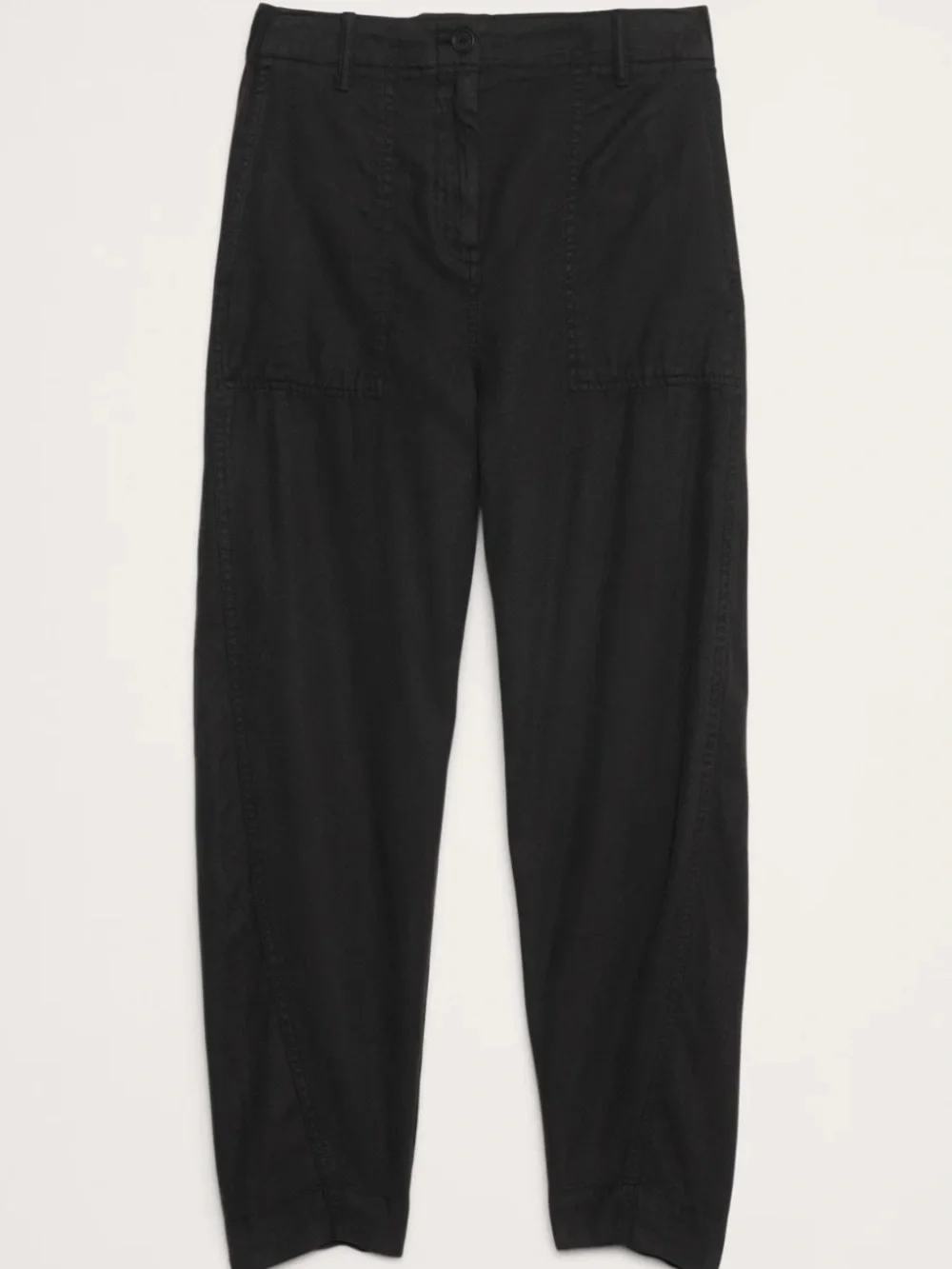 Banana Republic SUPER-SOFT SOMA HIGH-RISE RELAXED BARREL LEG PANT black size M